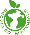 Recycling-Stoffe und Wattierungen